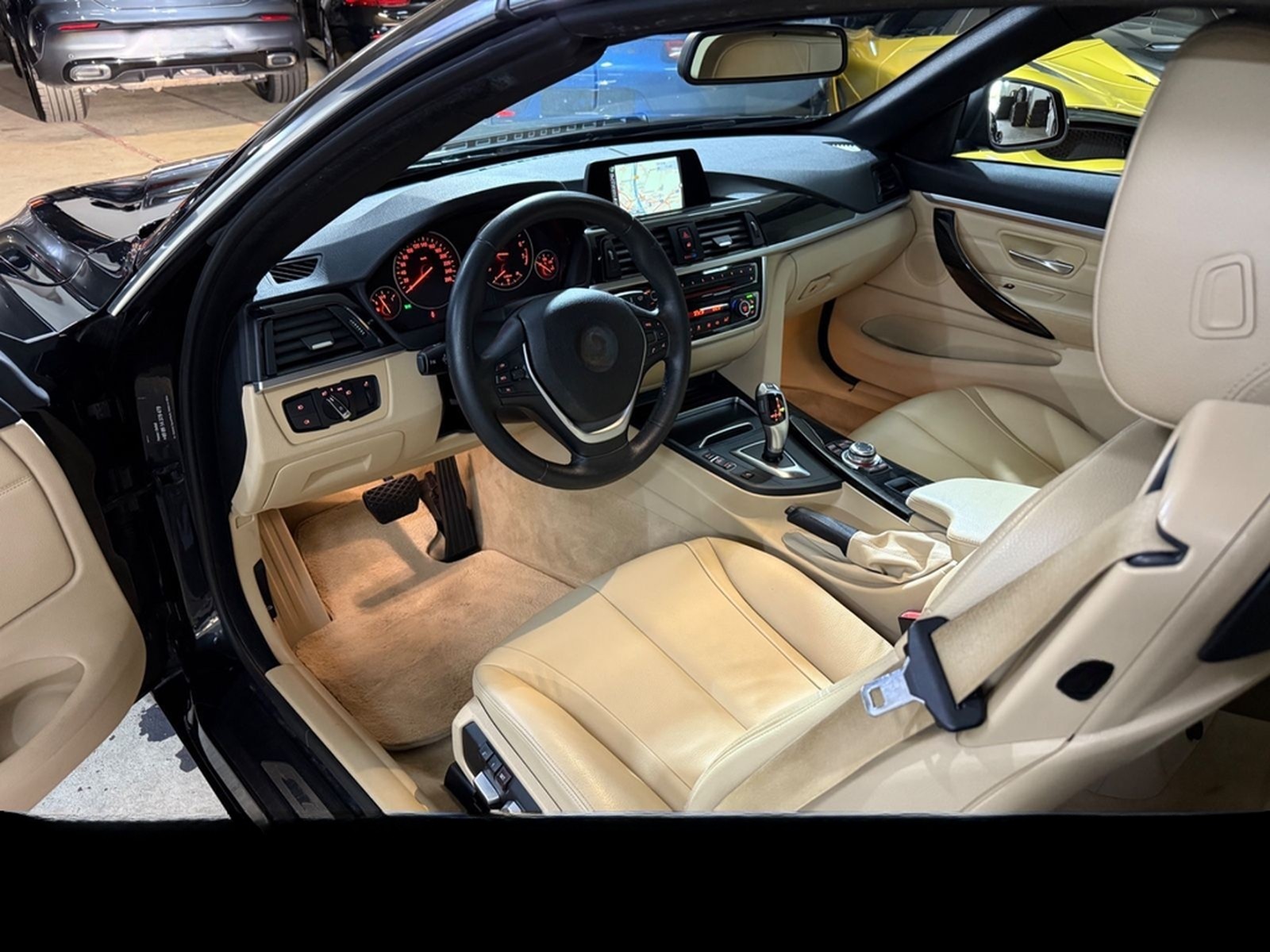 BMW 440i Cabrio Luxury Line Leder beige,1.Hand,88tkm foto 13