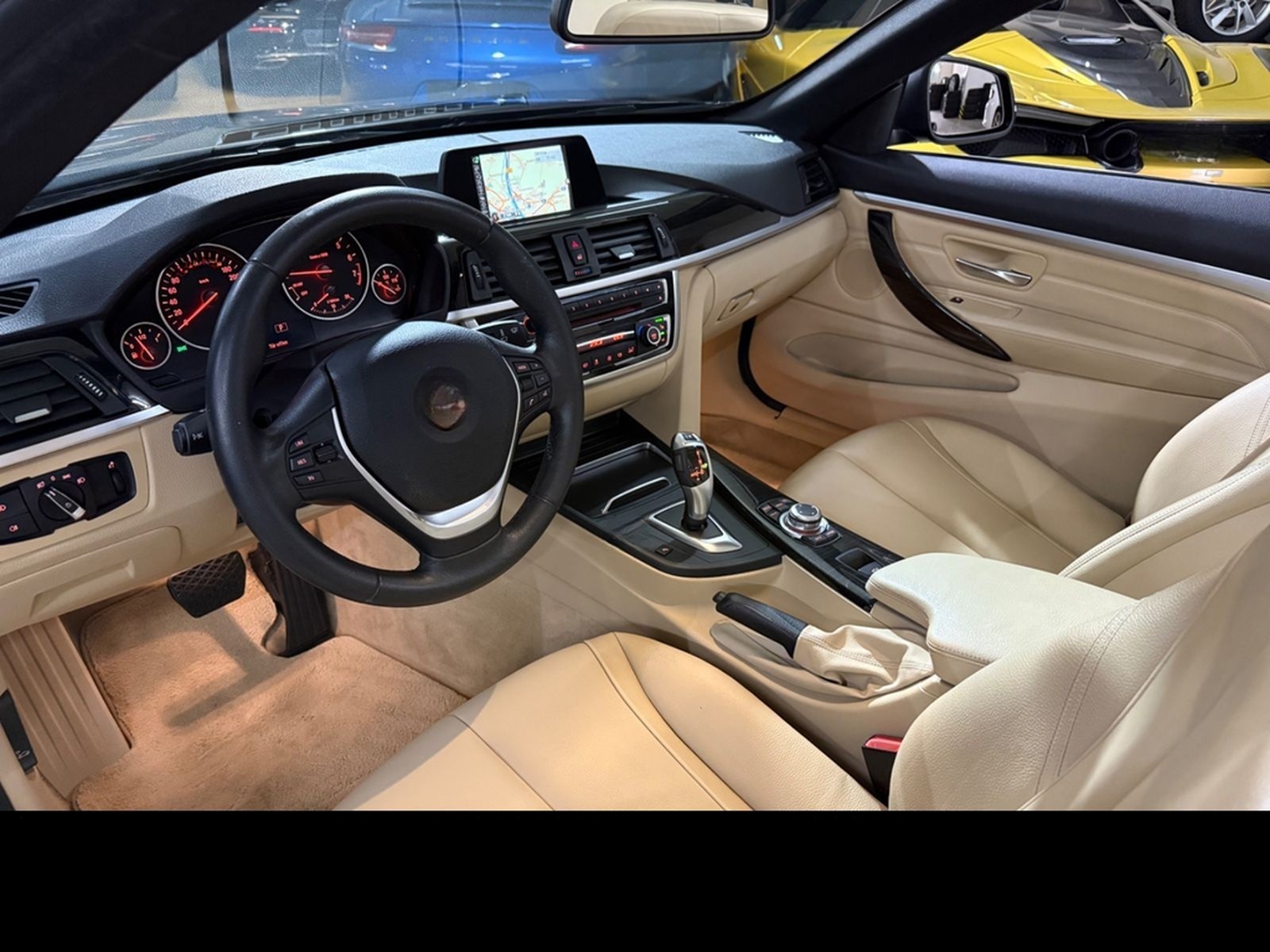 BMW 440i Cabrio Luxury Line Leder beige,1.Hand,88tkm foto 14