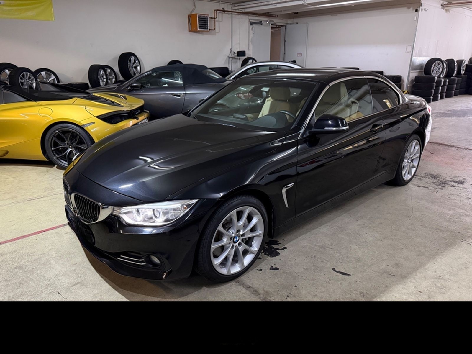 BMW 440i Cabrio Luxury Line Leder beige,1.Hand,88tkm foto 20