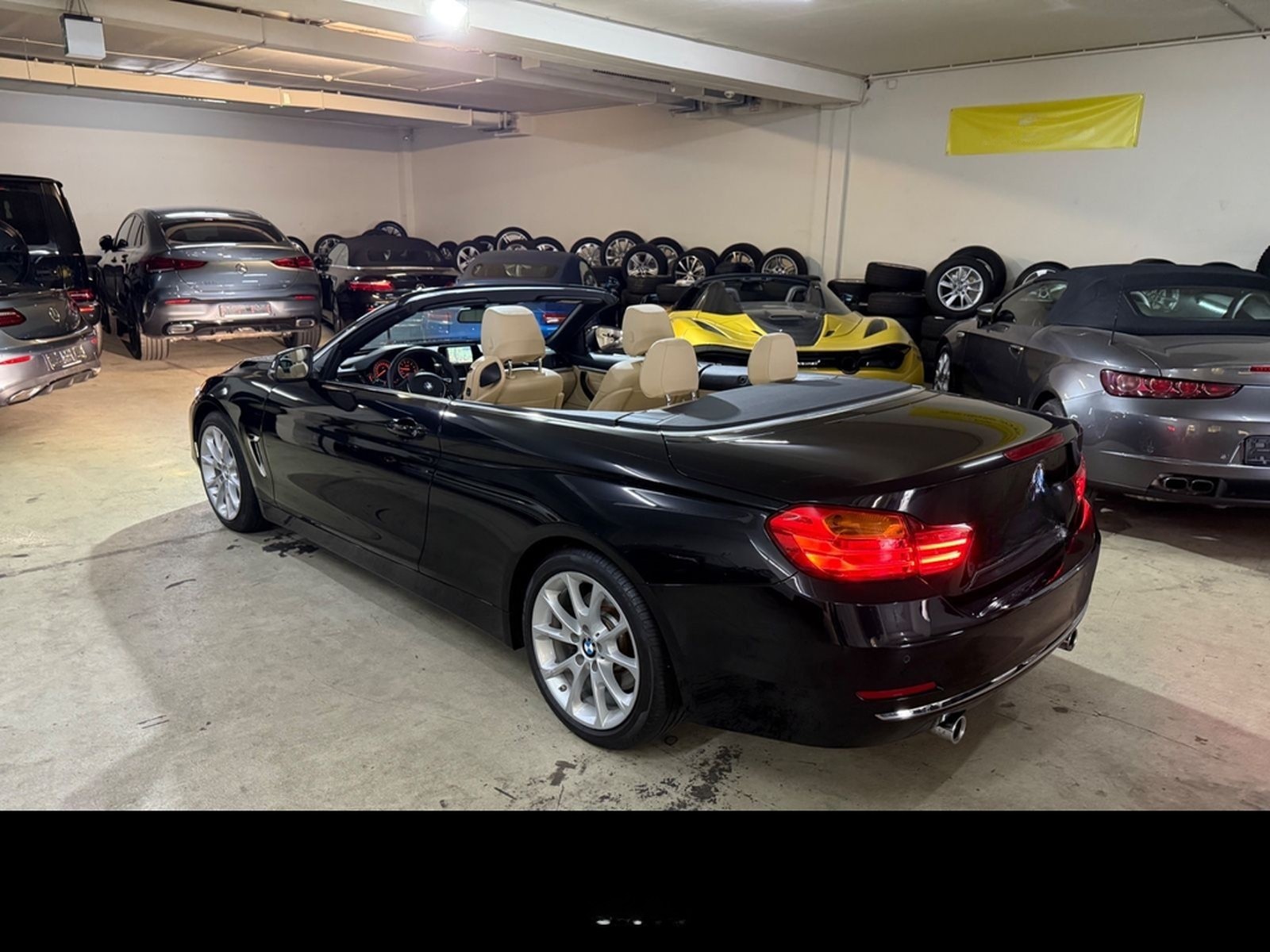 BMW 440i Cabrio Luxury Line Leder beige,1.Hand,88tkm foto 24