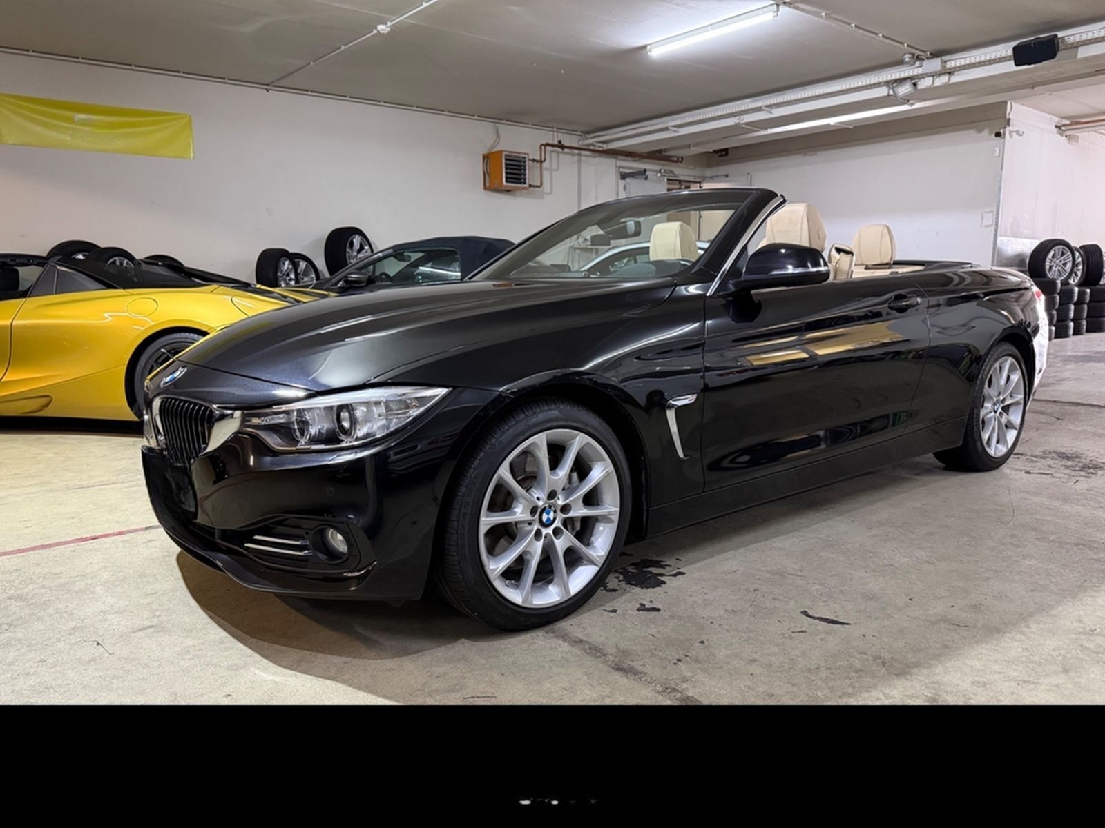 BMW 440i Cabrio Luxury Line Leder beige,1.Hand,88tkm foto 25
