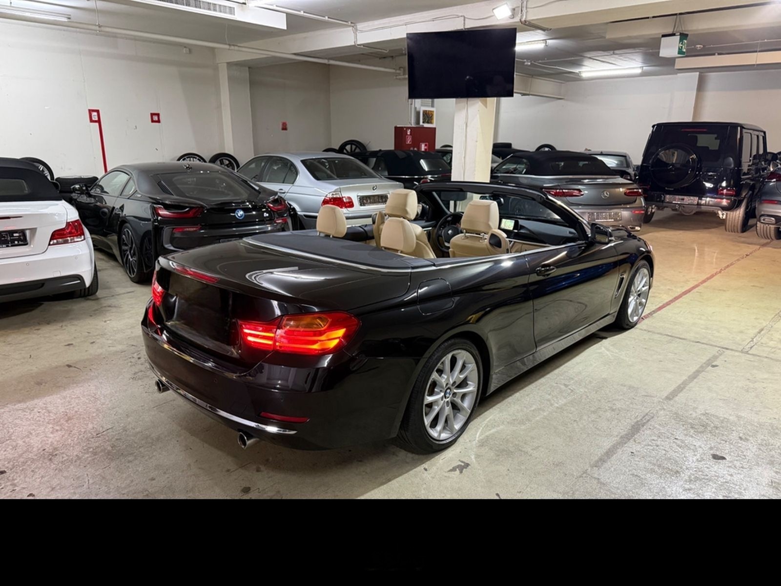 BMW 440i Cabrio Luxury Line Leder beige,1.Hand,88tkm foto 26