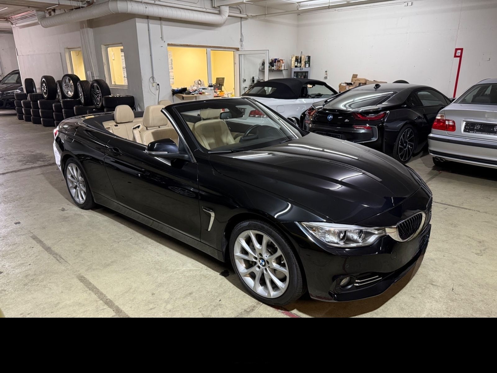 BMW 440i Cabrio Luxury Line Leder beige,1.Hand,88tkm foto 27