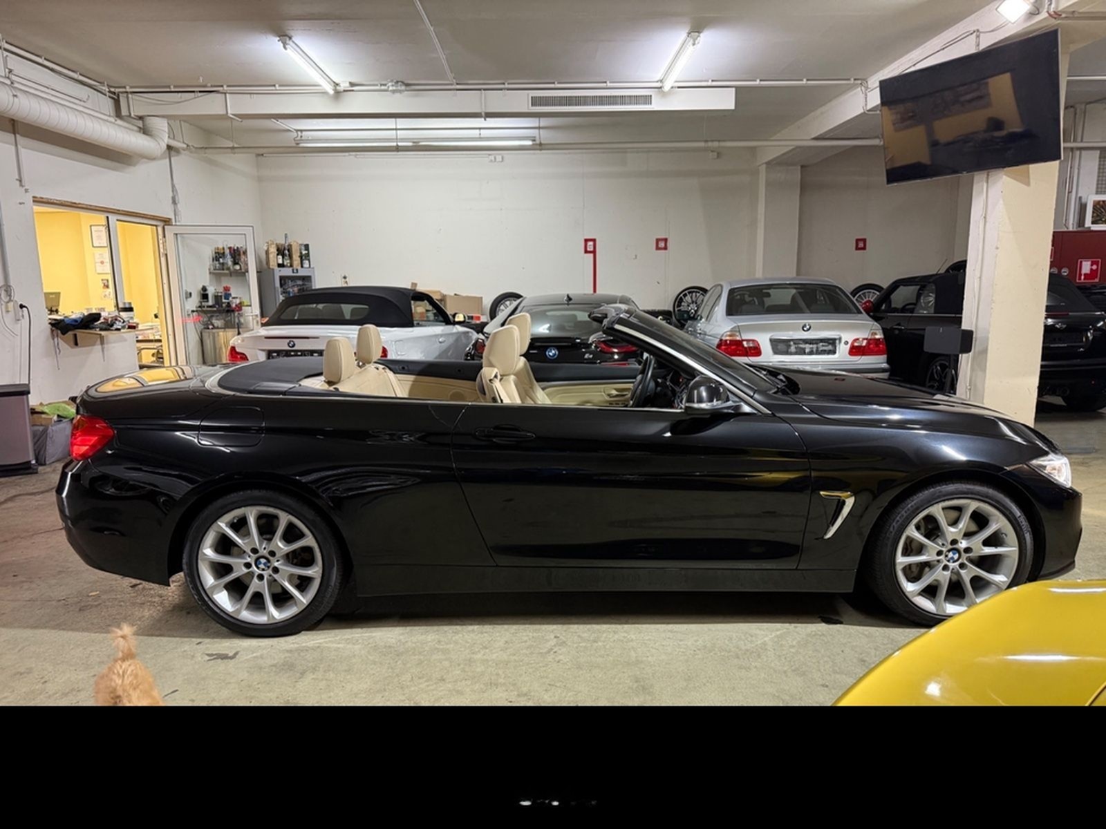 BMW 440i Cabrio Luxury Line Leder beige,1.Hand,88tkm foto 28