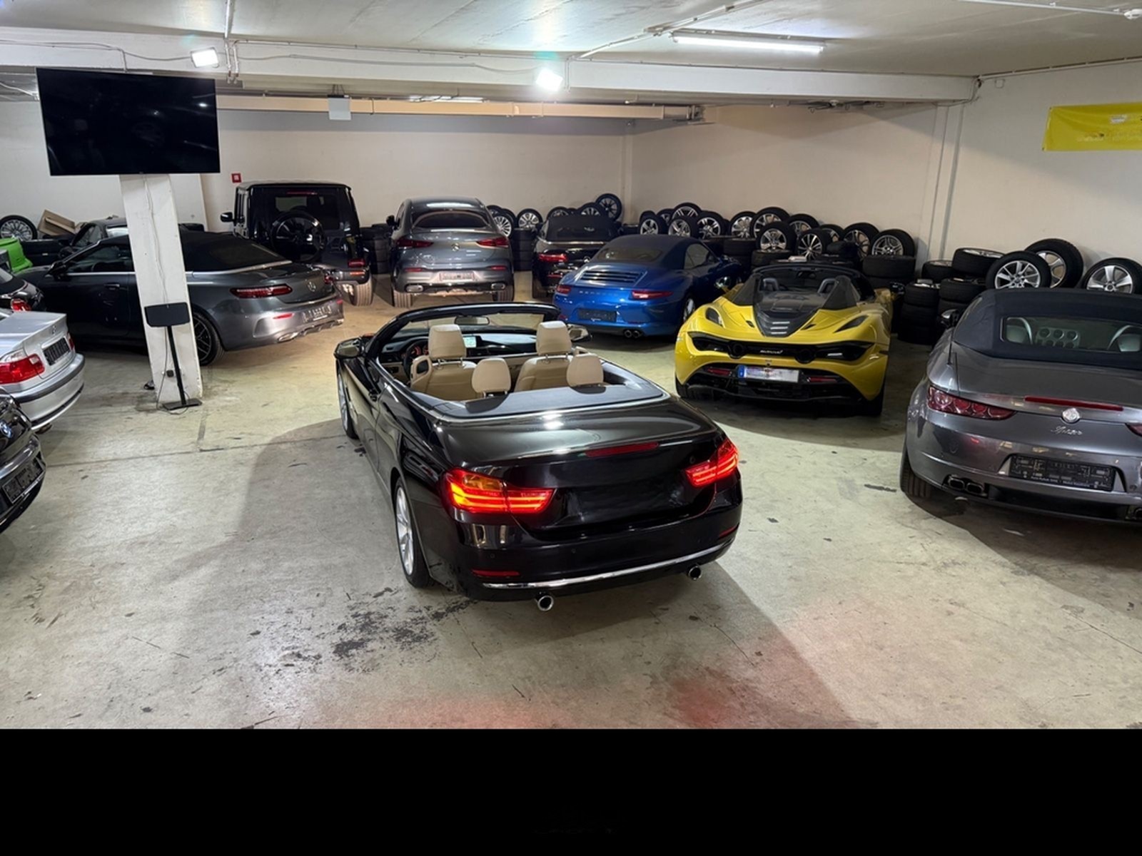 BMW 440i Cabrio Luxury Line Leder beige,1.Hand,88tkm foto 30