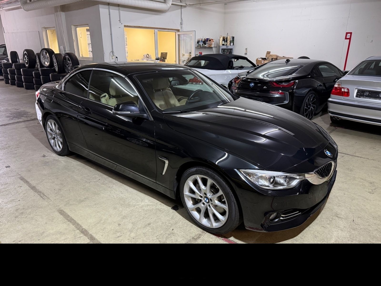 BMW 440i Cabrio Luxury Line Leder beige,1.Hand,88tkm foto 4