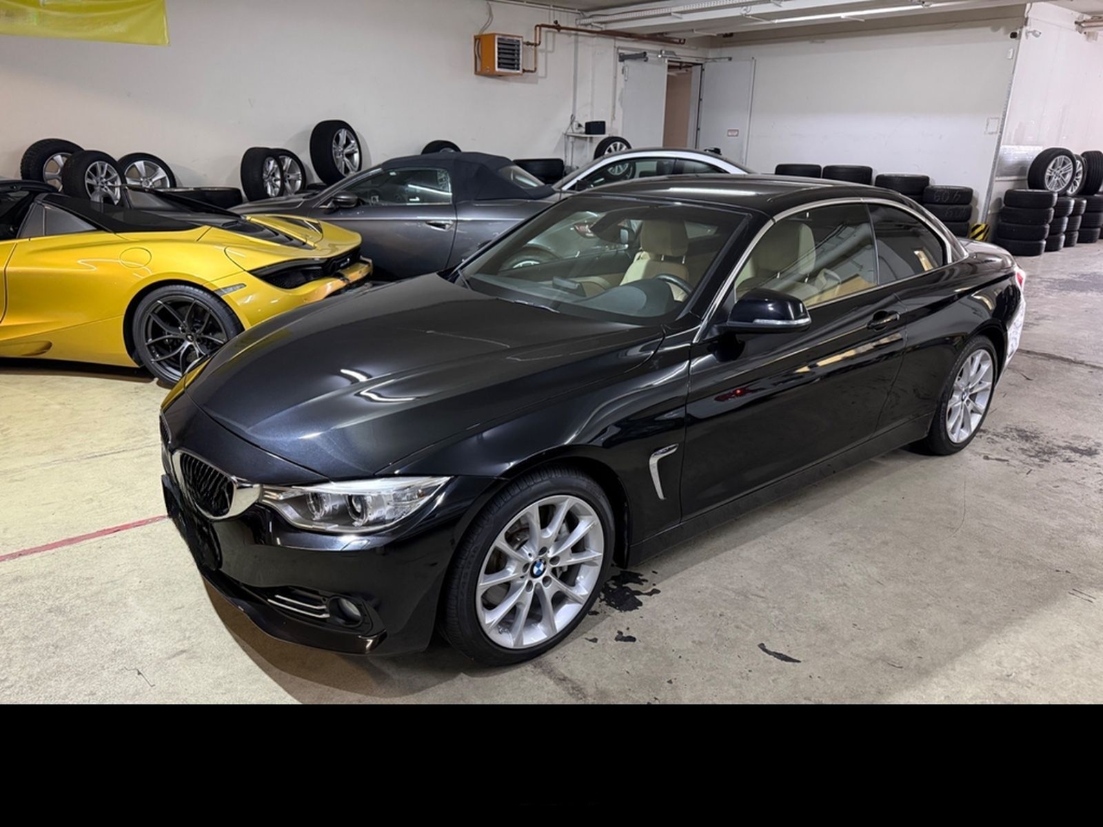BMW 440i Cabrio Luxury Line Leder beige,1.Hand,88tkm foto 36