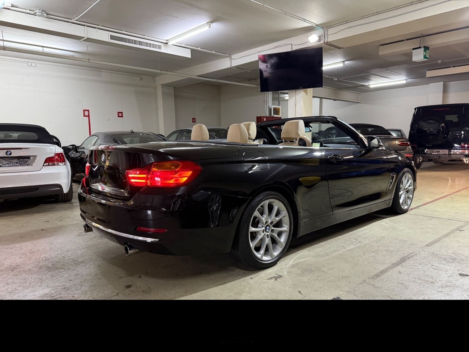 BMW 440i Cabrio Luxury Line Leder beige,1.Hand,88tkm foto 41