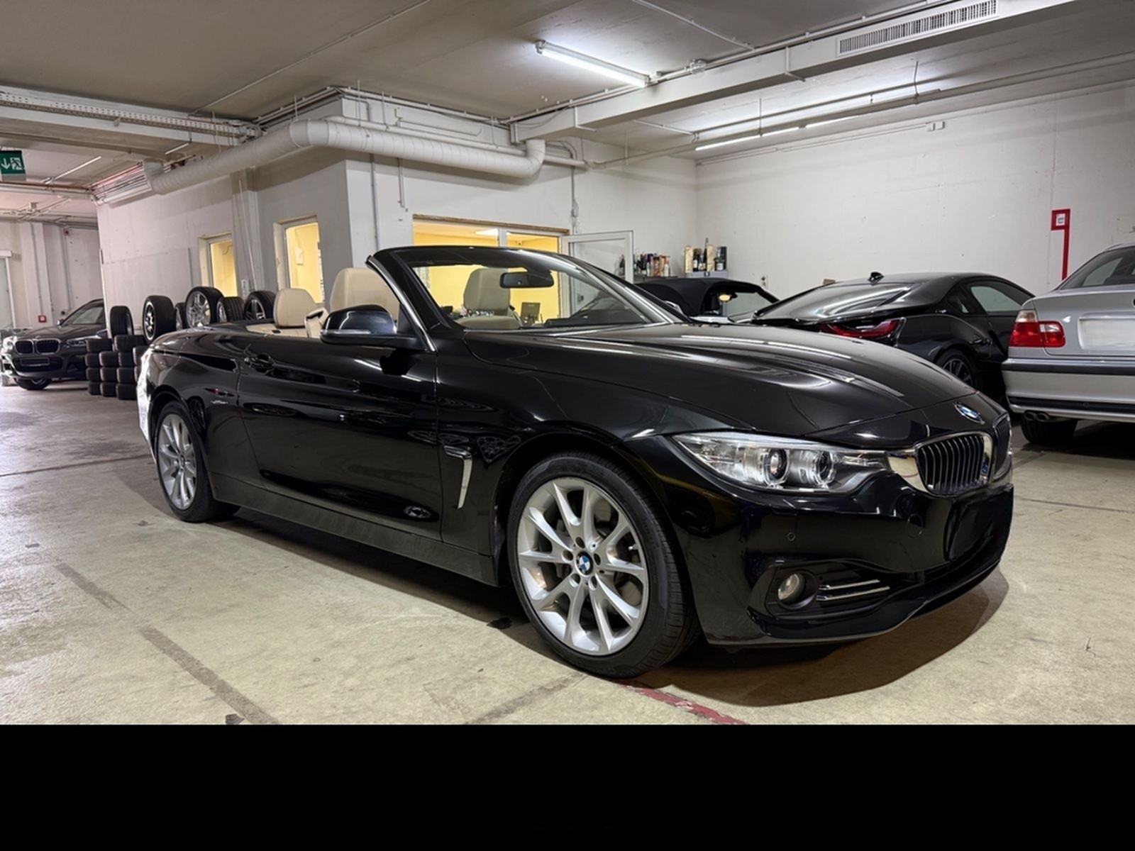 BMW 440i Cabrio Luxury Line Leder beige,1.Hand,88tkm foto 42