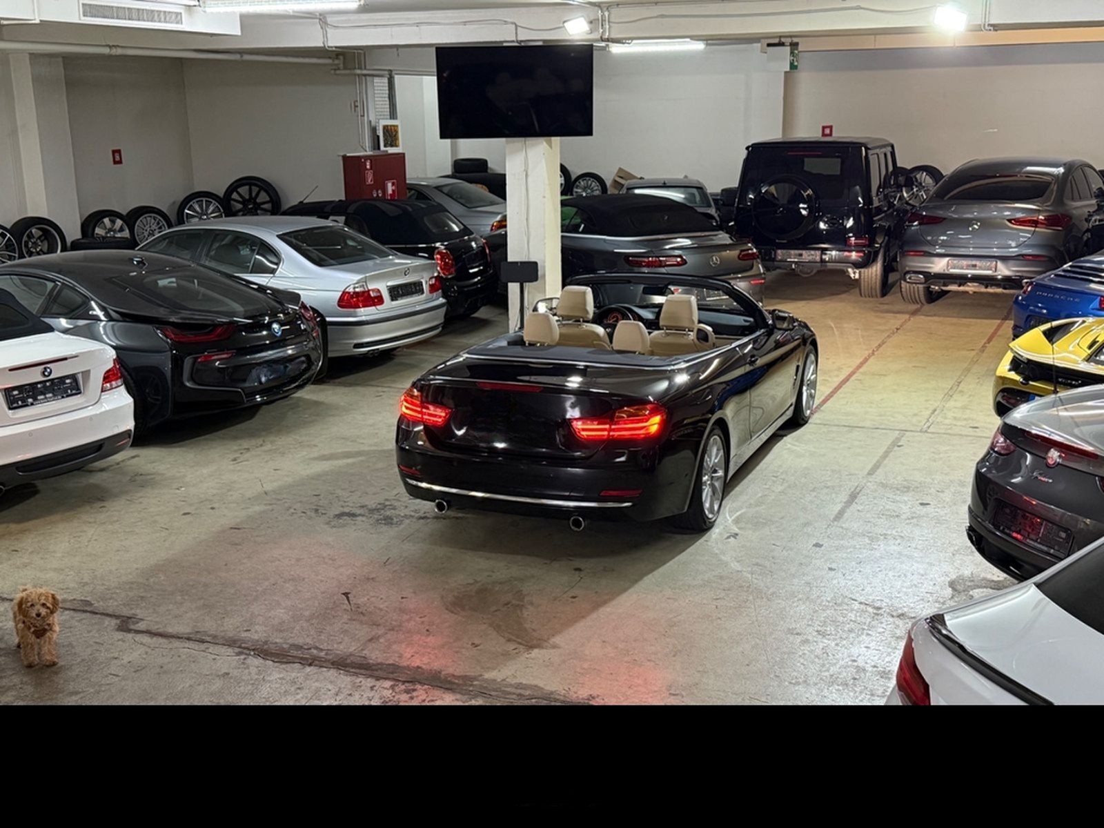 BMW 440i Cabrio Luxury Line Leder beige,1.Hand,88tkm foto 43
