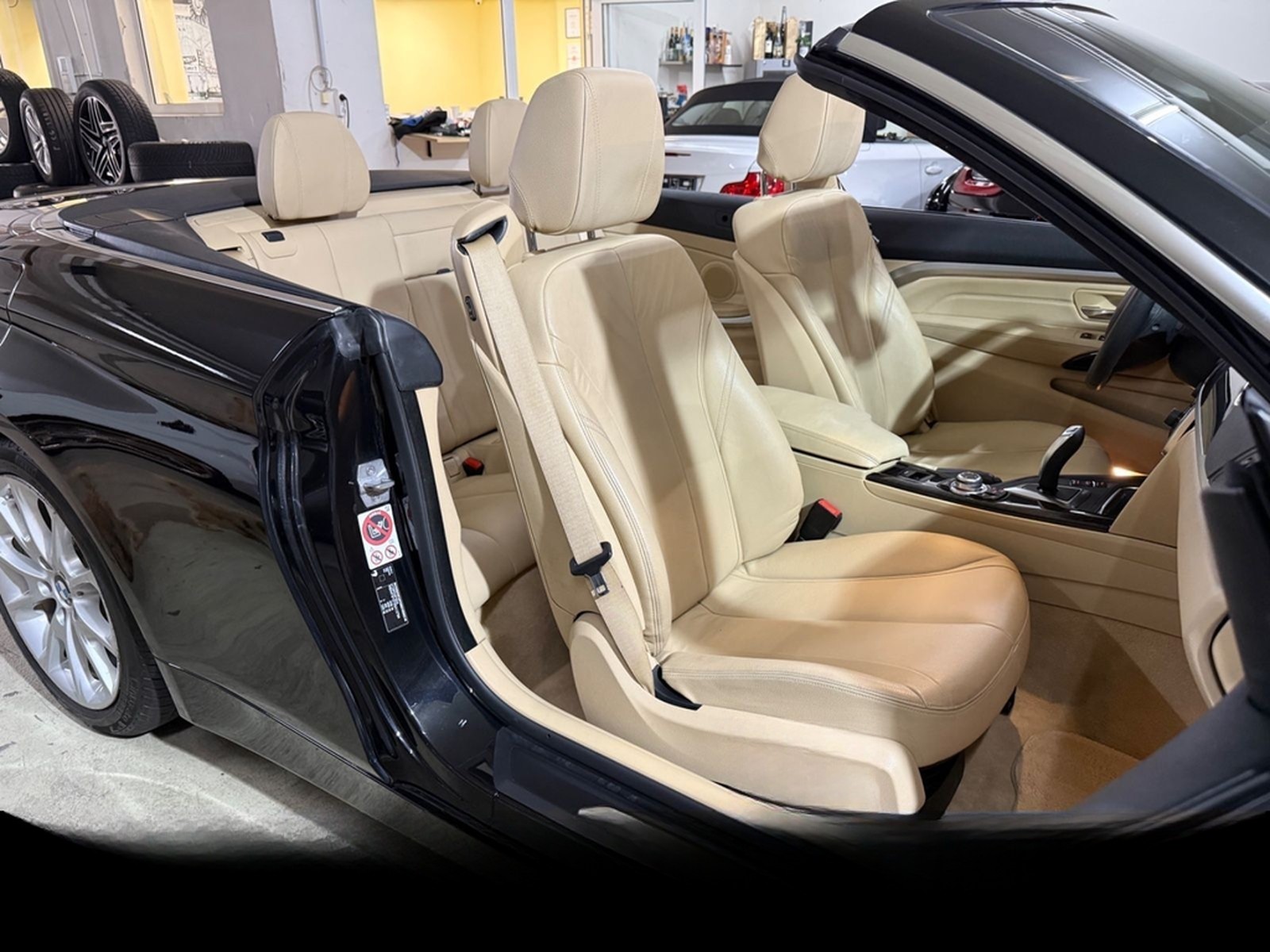 BMW 440i Cabrio Luxury Line Leder beige,1.Hand,88tkm foto 46