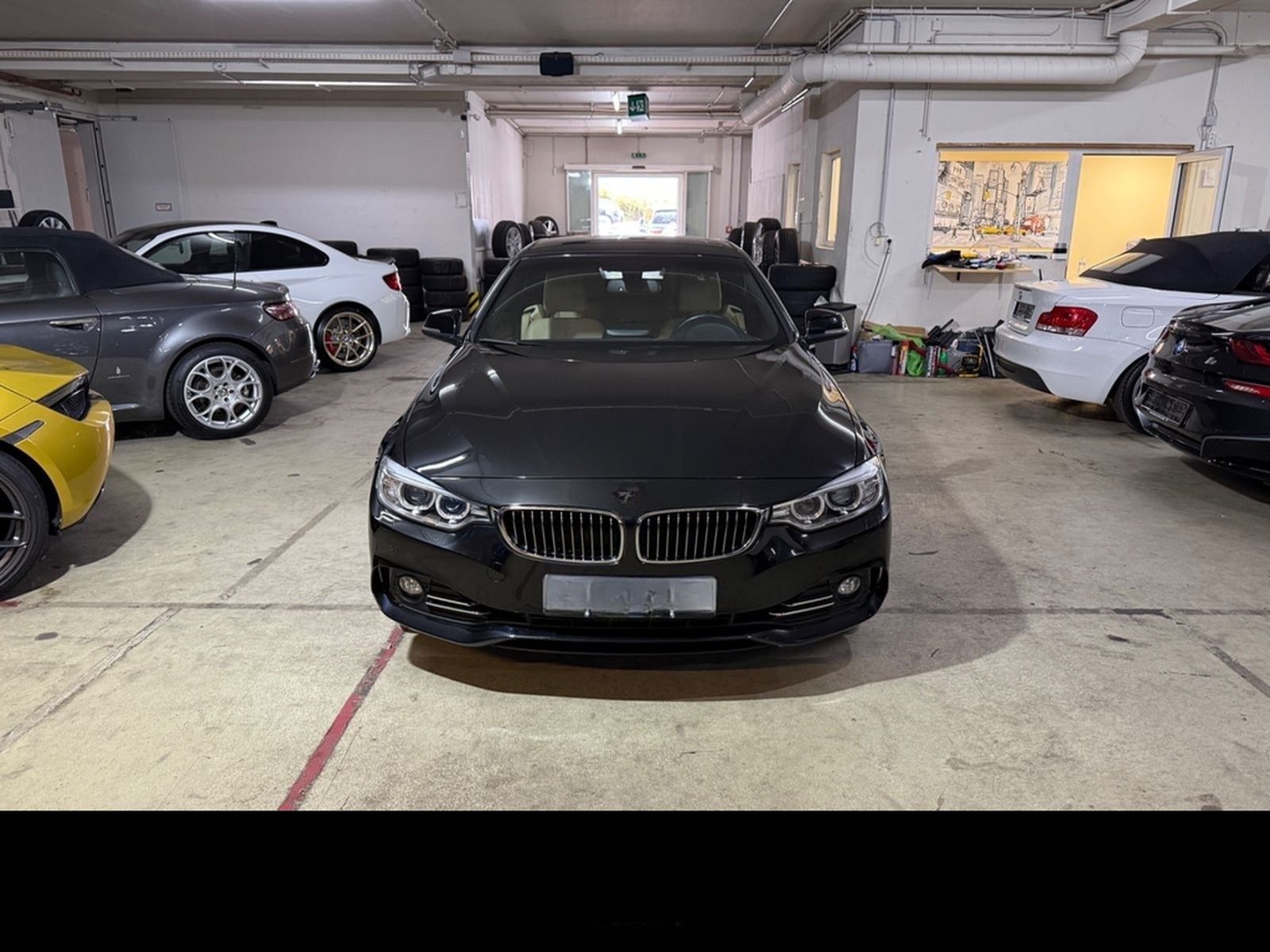 BMW 440i Cabrio Luxury Line Leder beige,1.Hand,88tkm foto 7