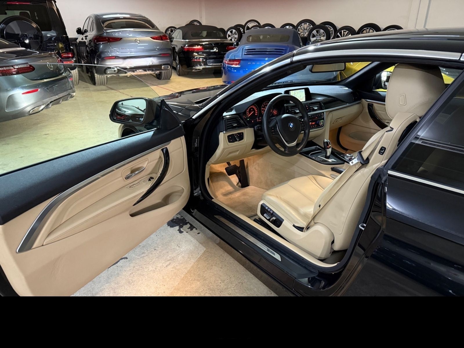 BMW 440i Cabrio Luxury Line Leder beige,1.Hand,88tkm foto 10