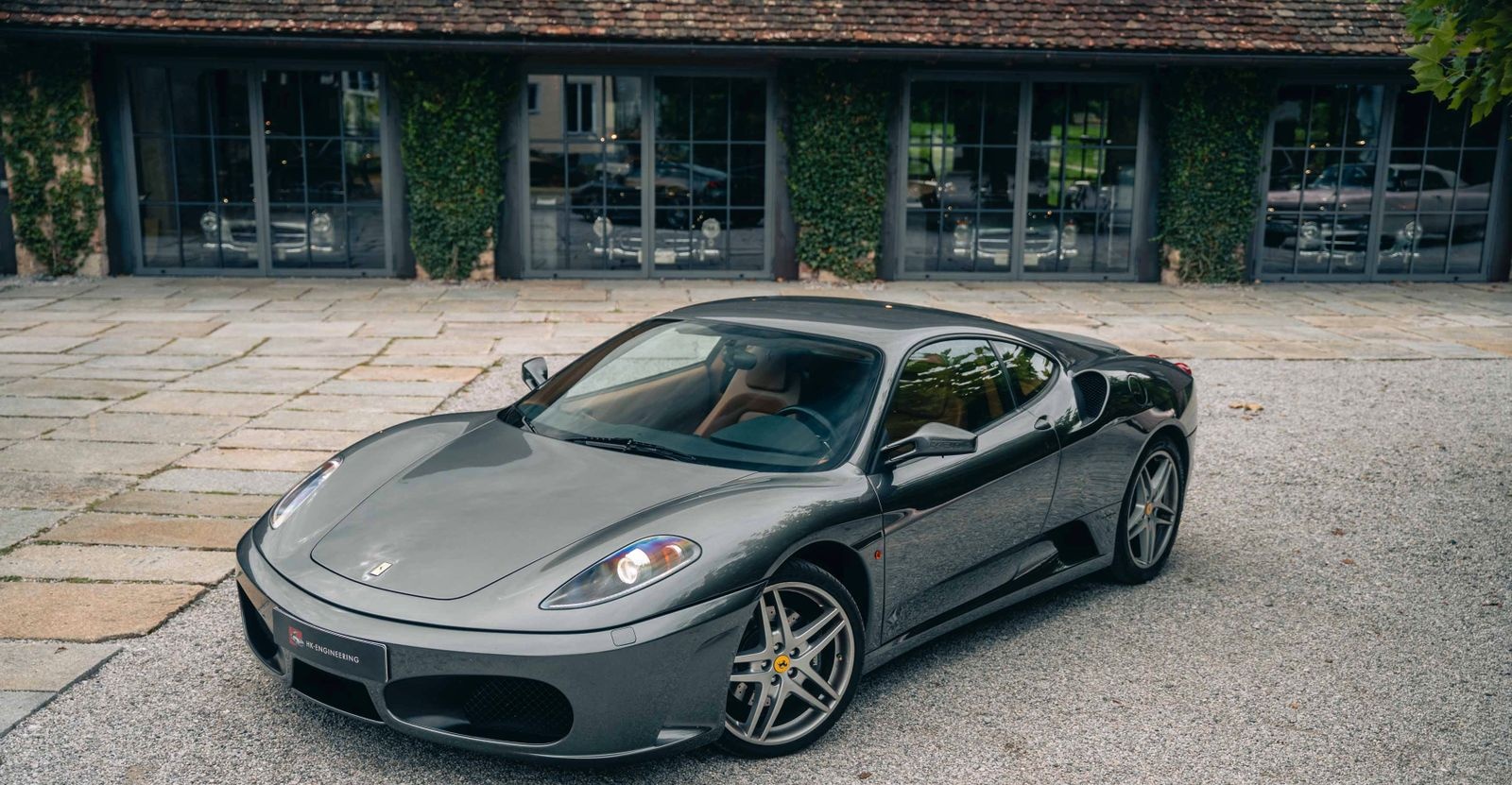 Ferrari F430 Grigio Silver,Leder Braun,F1,DE