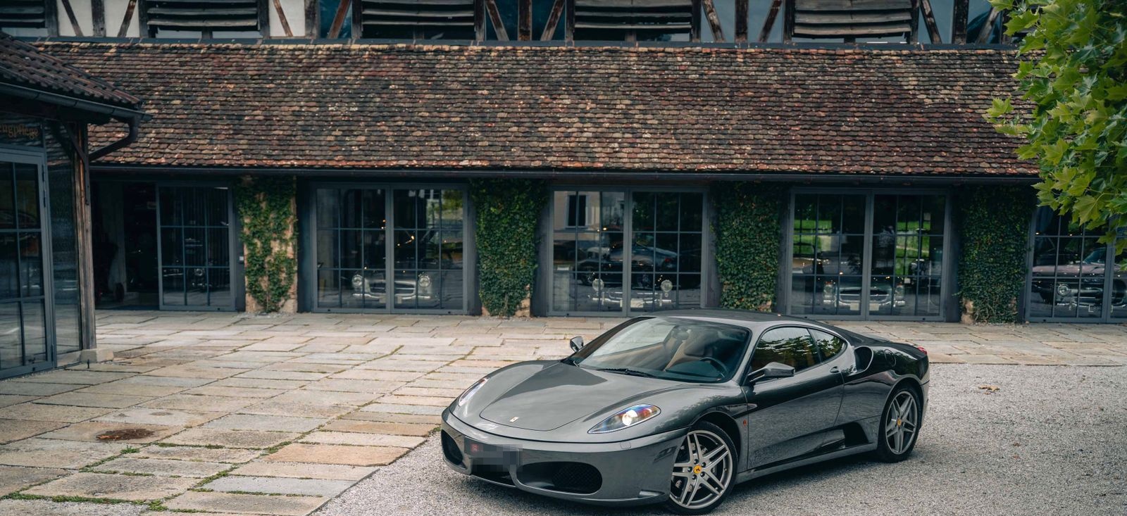 Ferrari F430 Grigio Silver,Leder Braun,F1,DE foto 2