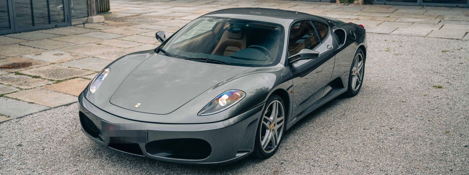 Ferrari F430 Grigio Silver,Leder Braun,F1,DE foto 3