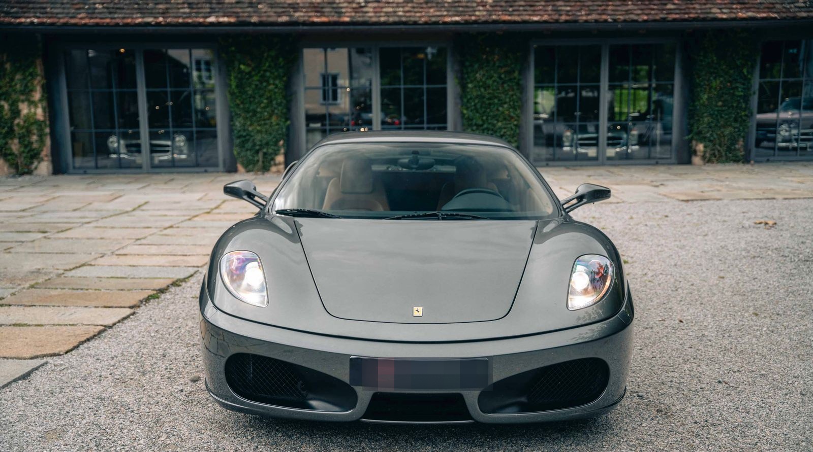 Ferrari F430 Grigio Silver,Leder Braun,F1,DE foto 4
