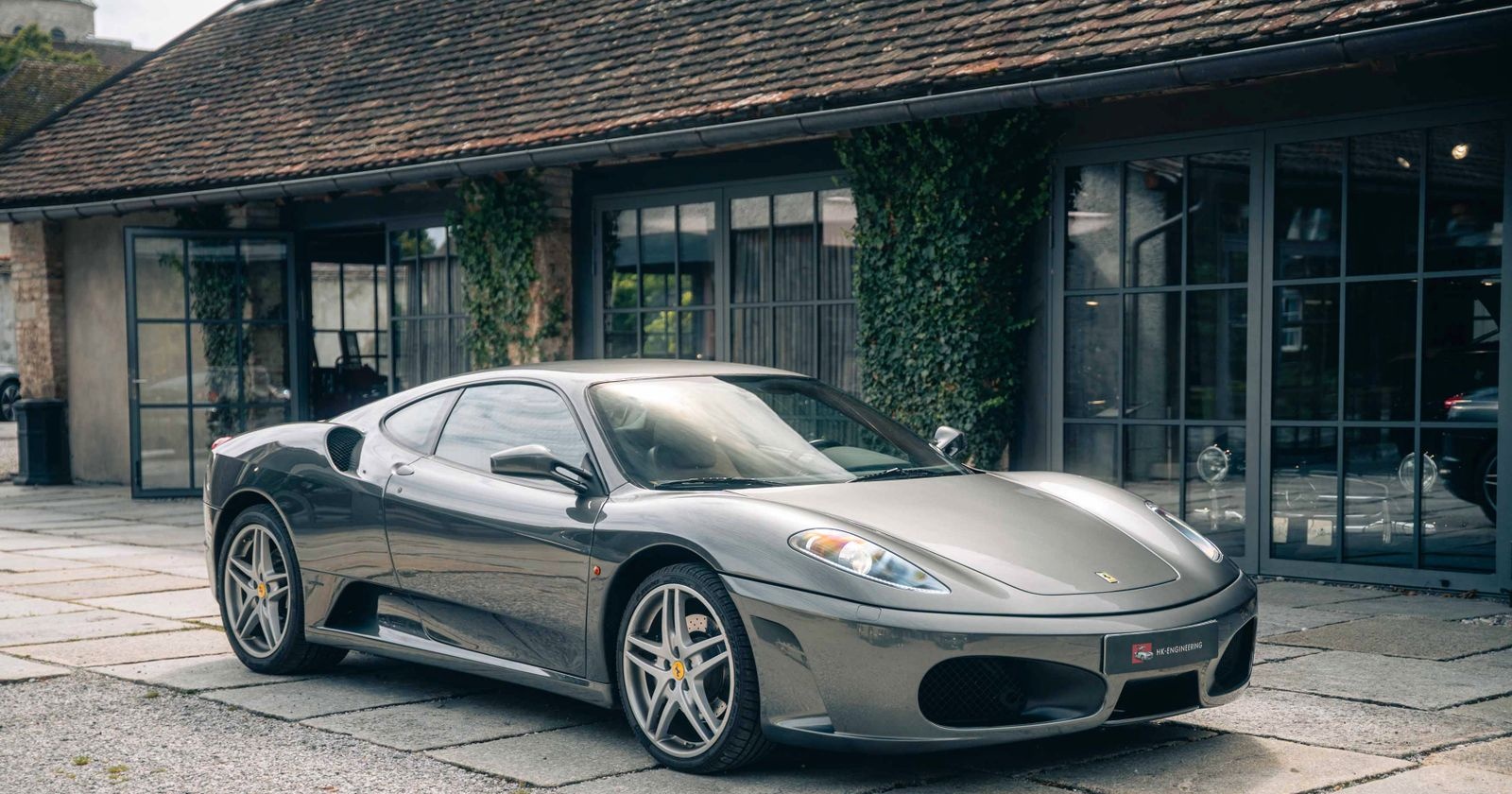 Ferrari F430 Grigio Silver,Leder Braun,F1,DE foto 5