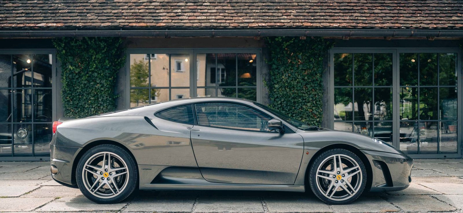 Ferrari F430 Grigio Silver,Leder Braun,F1,DE foto 6