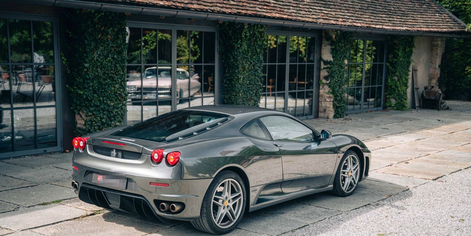 Ferrari F430 Grigio Silver,Leder Braun,F1,DE foto 7