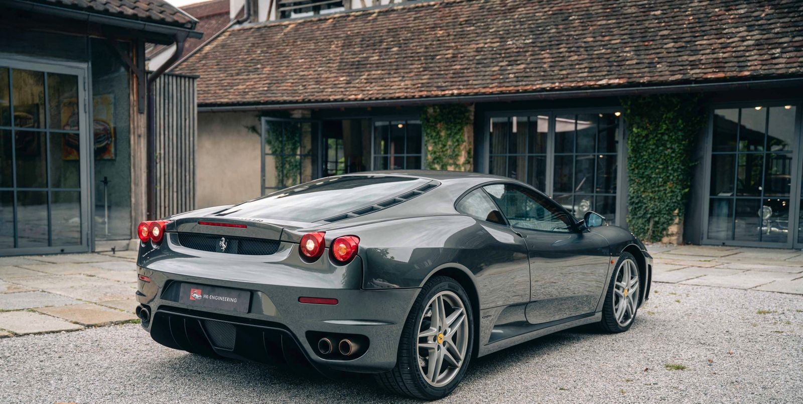 Ferrari F430 Grigio Silver,Leder Braun,F1,DE foto 9