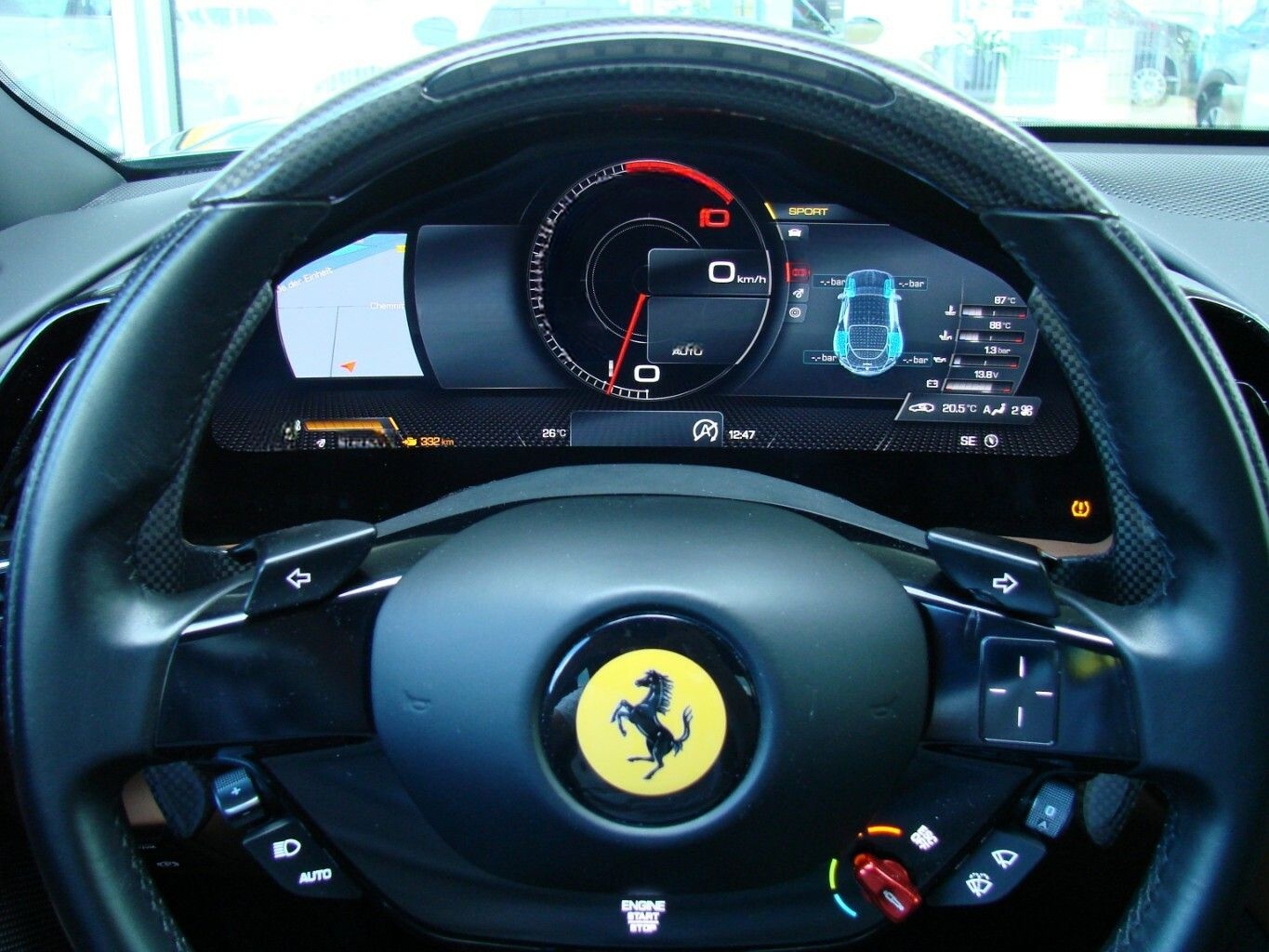 Ferrari Roma V8 Grigio Silverstone Carbon MagneRide LED  foto 17