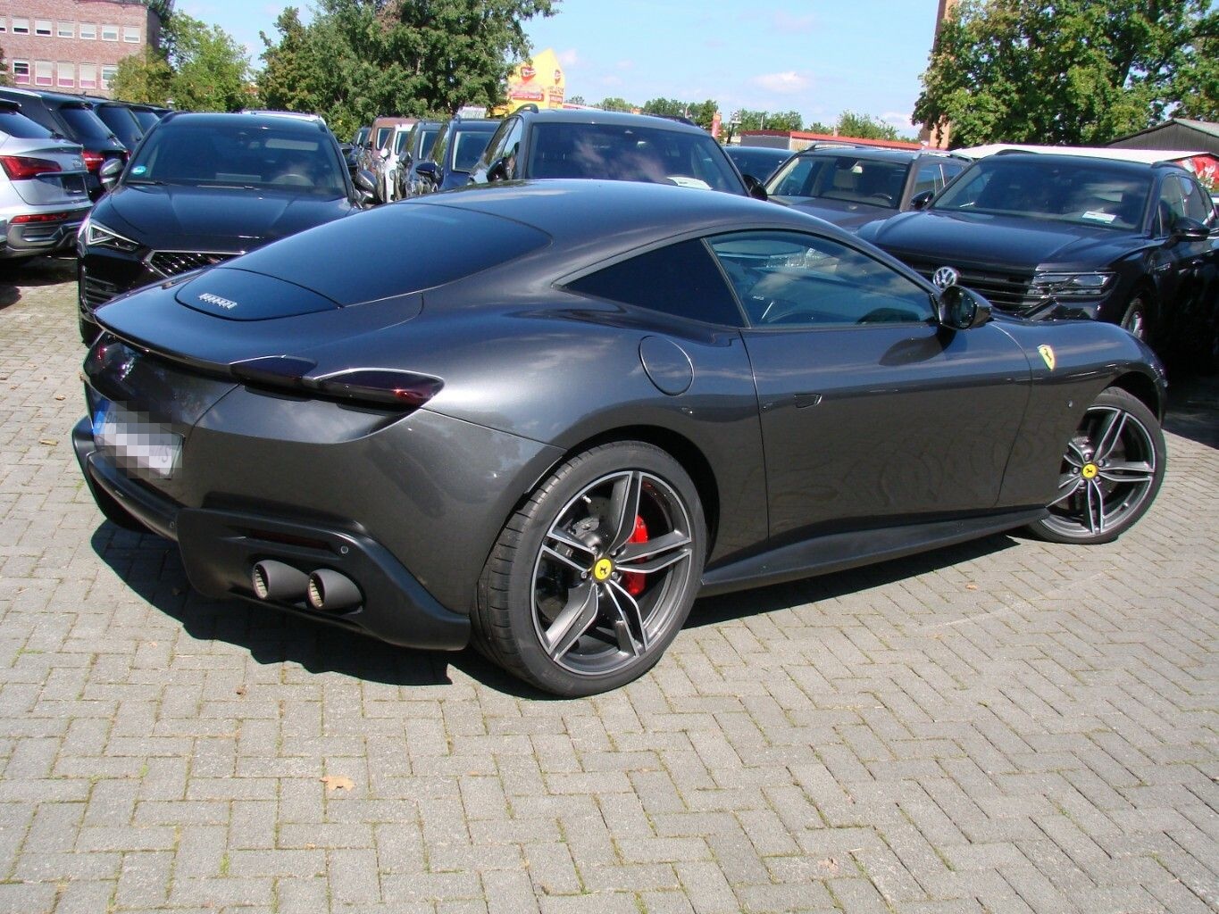 Ferrari Roma V8 Grigio Silverstone Carbon MagneRide LED  foto 5