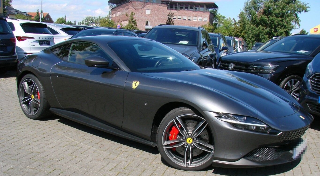 Ferrari Roma V8 Grigio Silverstone Carbon MagneRide LED  foto 9