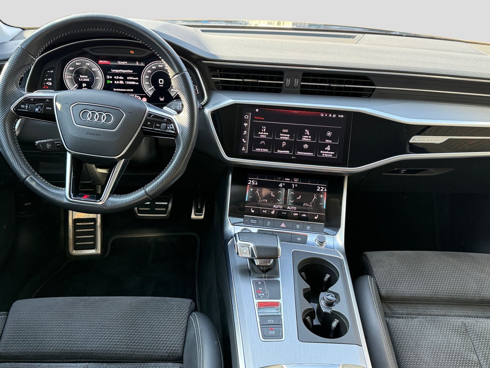 Audi A6 Avant sport 55TFSIe quattro S-trc Matrix AHK foto 6