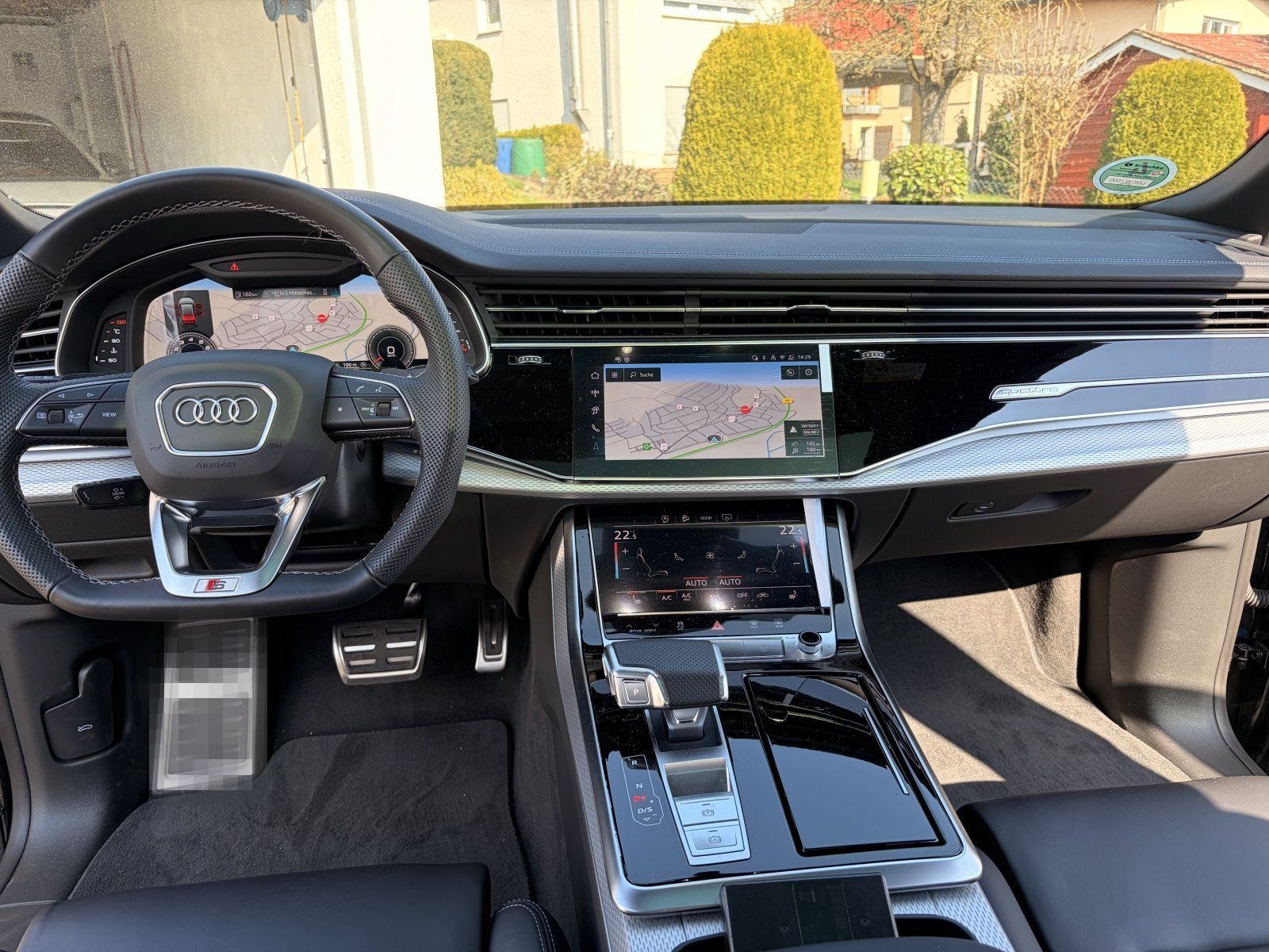 Audi SQ8 4.0 V8 Black in Black mit neuen 23 Zoll, Pan foto 13
