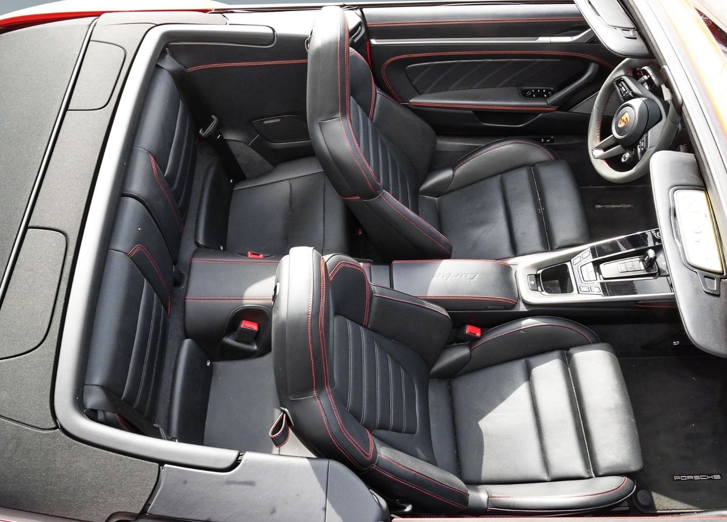 Porsche 911 992 Turbo Cabriolet lava/Burmester/Lift/ foto 16