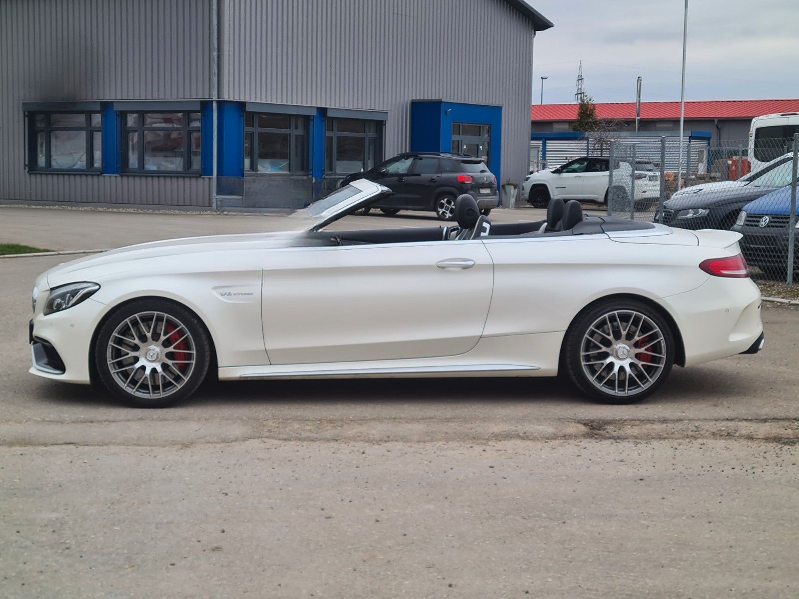 Mercedes-Benz C 63 S AMG Cabrio Burmester  VOLL! foto 12