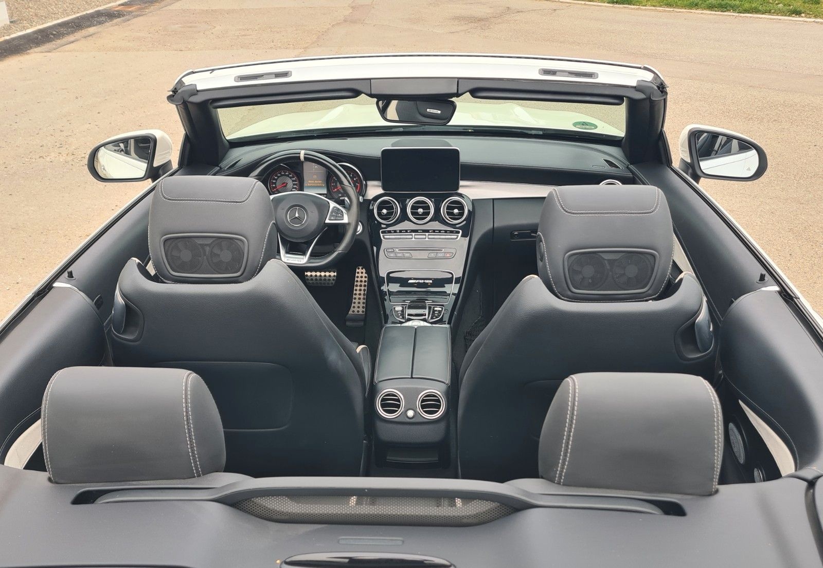 Mercedes-Benz C 63 S AMG Cabrio Burmester  VOLL! foto 18