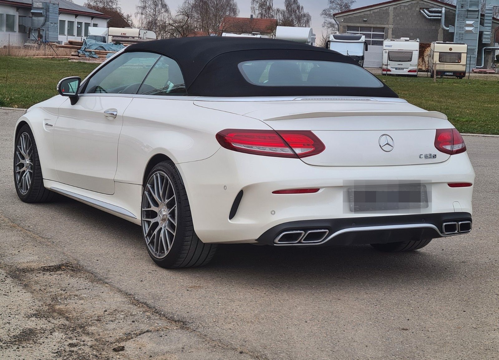 Mercedes-Benz C 63 S AMG Cabrio Burmester  VOLL! foto 7