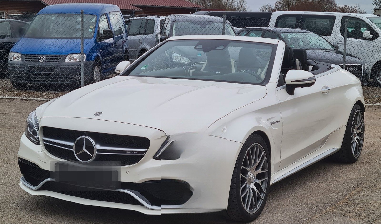 Mercedes-Benz C 63 S AMG Cabrio Burmester  VOLL! foto 9