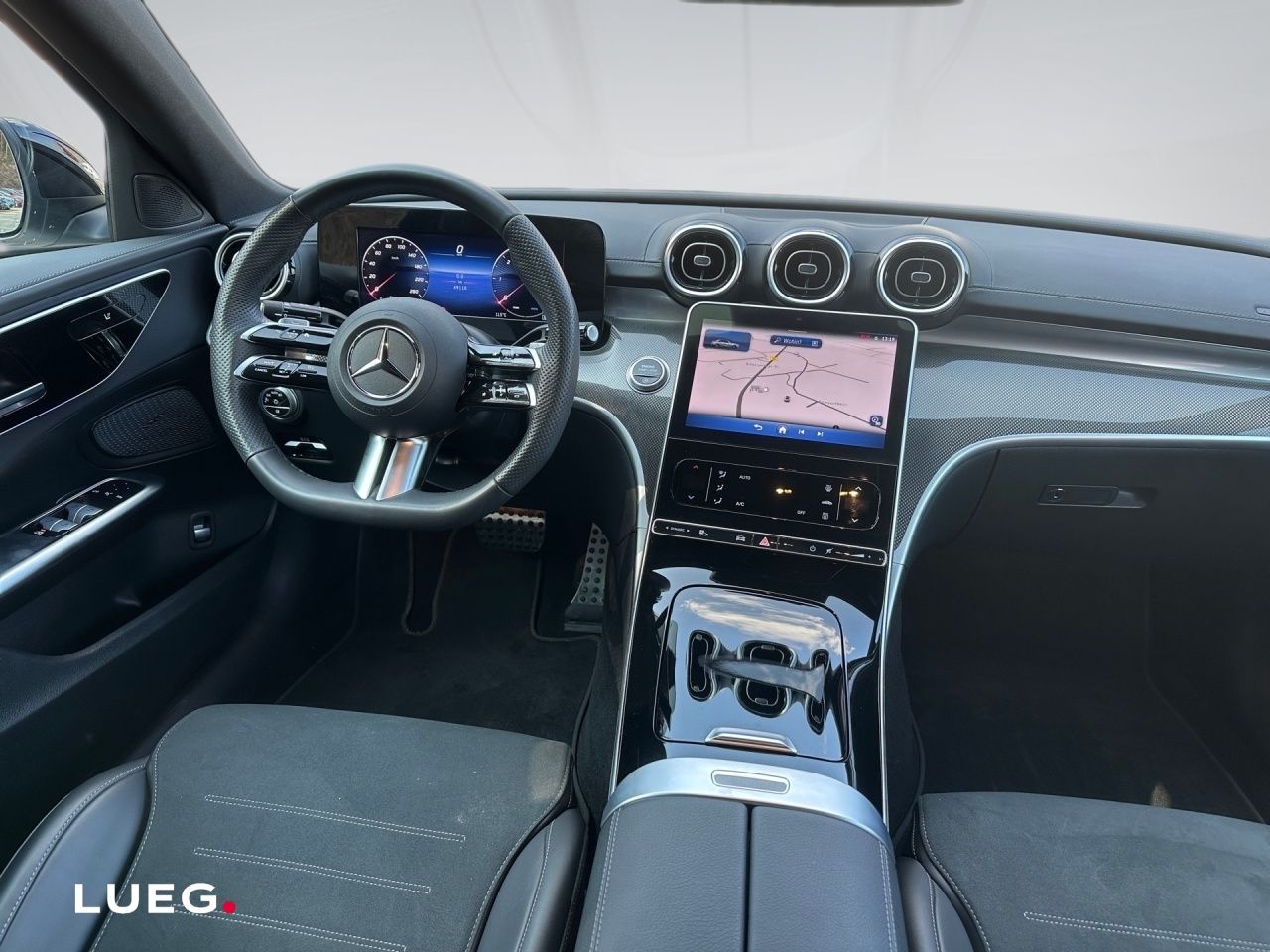 Mercedes-Benz C 220 d AMG+NIGHT+RÜCKFKAM+AMBIENTE+VERKZ ERKENN foto 12