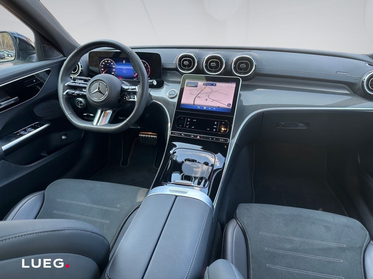 Mercedes-Benz C 220 d AMG+NIGHT+RÜCKFKAM+AMBIENTE+VERKZ ERKENN foto 10