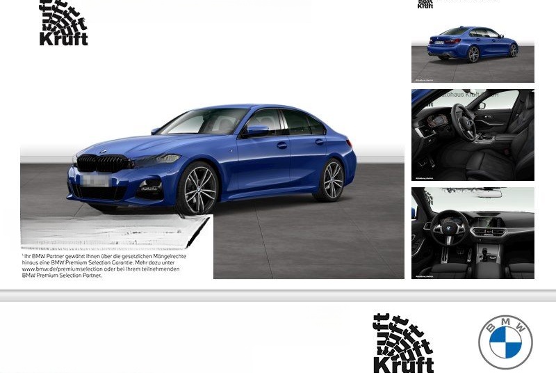 BMW 320d M SPORT+LC PROF+LM19+KAMERA+SITZHZ