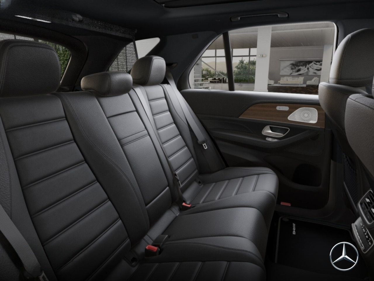 Mercedes-Benz GLE 350 de 4M AMG+NIGHT+PANO+360+AHK+MULTIBEAM foto 12