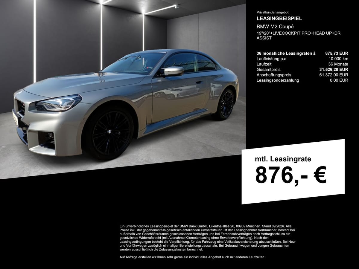 BMW M2 Coupé 19"/20"+LIVECOCKPIT PRO+HEAD UP+DR. ASS foto 3