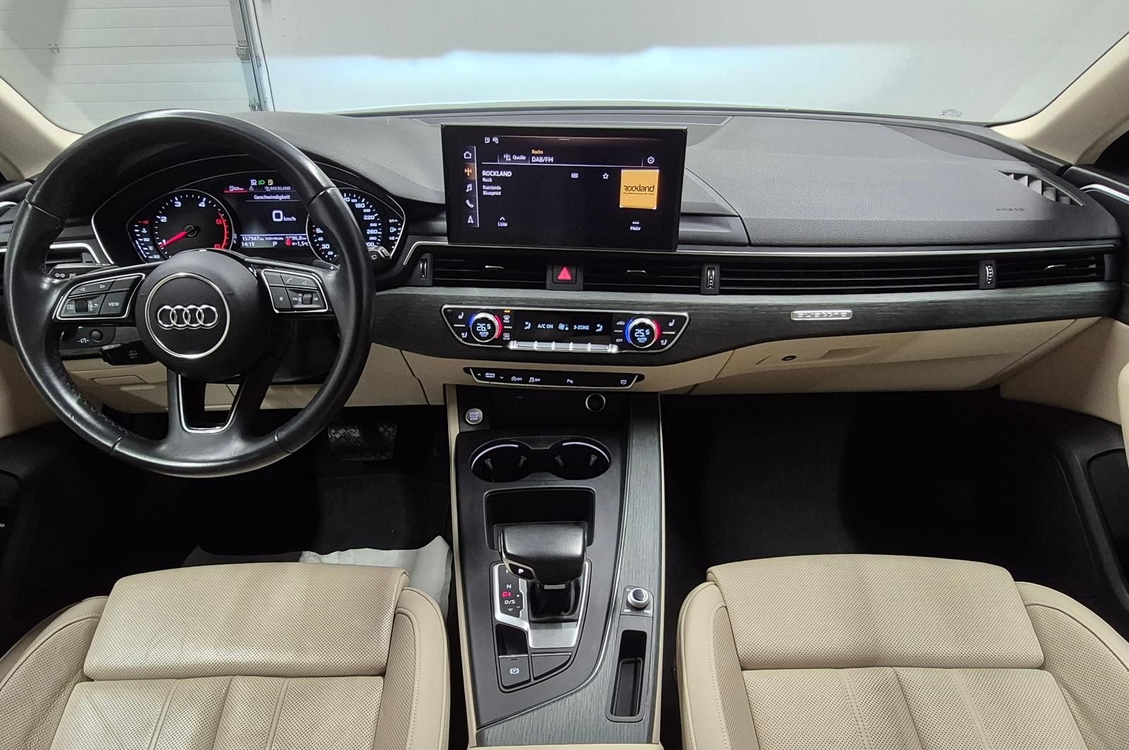 Audi A4 quattro LED/Navi/Pano/AHK/Stdhzg/SHZ/Kam/18LM foto 13