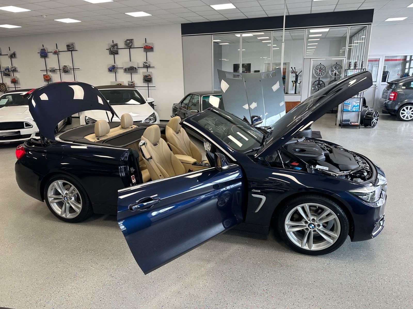 BMW 420i Cabrio Sport Line|DrivingA|Nackenh|BMW Serv foto 3