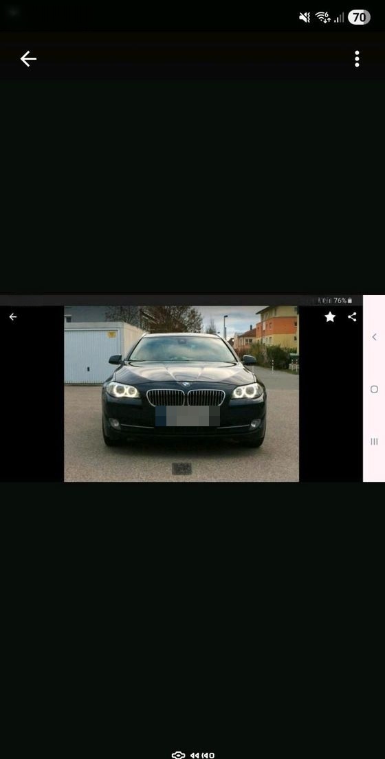 BMW 520d F11 Stan.Heiz. 360Kamer Sitzlüft/... foto 10