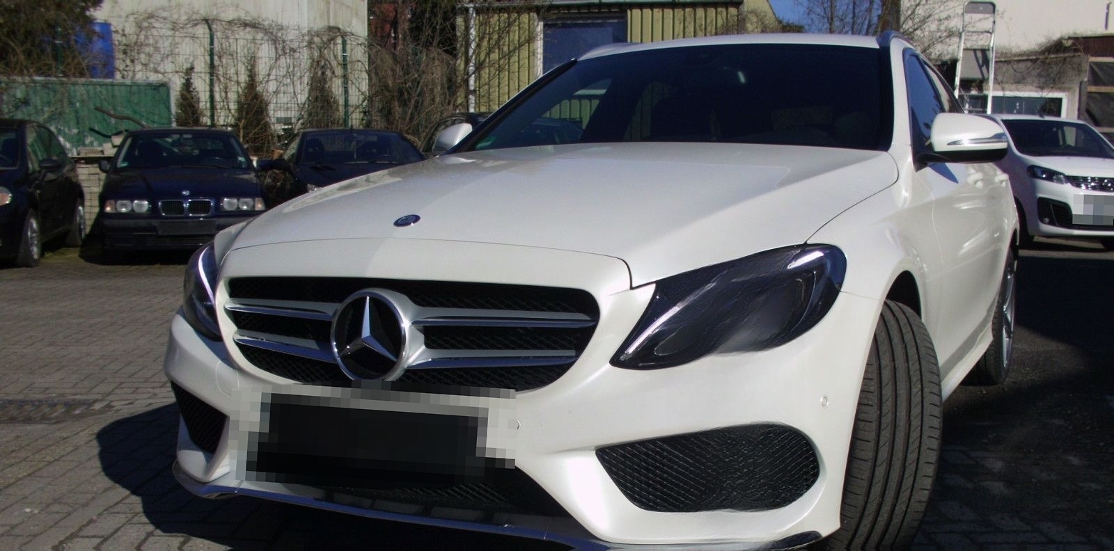 Mercedes-Benz C 180 T AMG Line 1Hd TÜV Neu Top Zustand foto 12