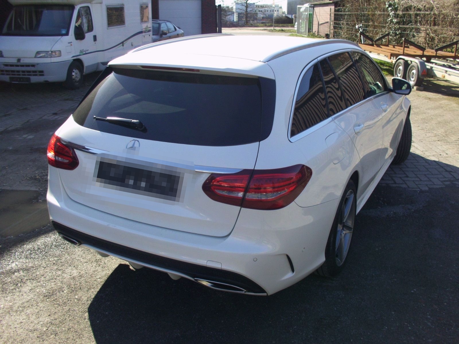 Mercedes-Benz C 180 T AMG Line 1Hd TÜV Neu Top Zustand foto 14