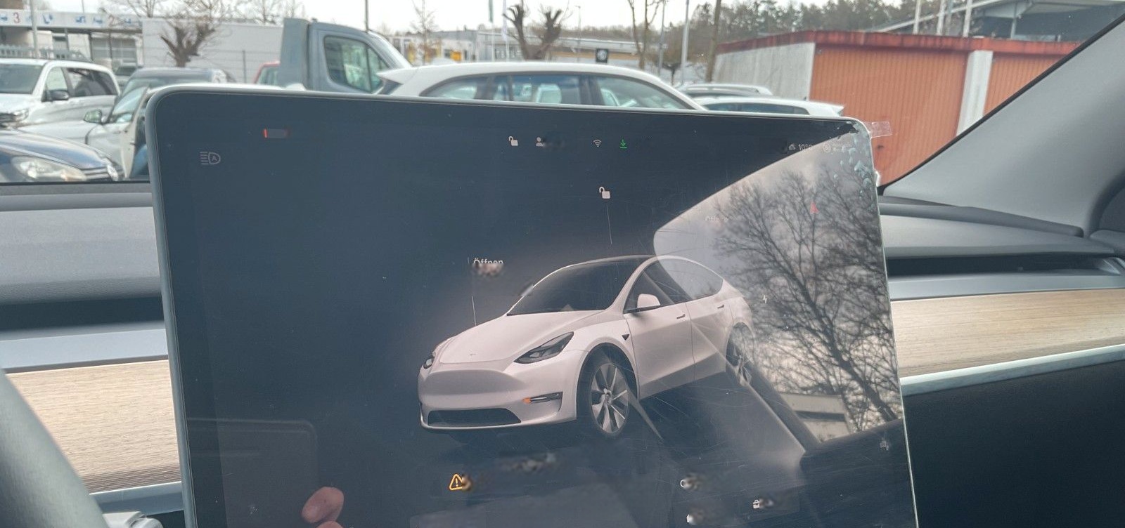 Tesla Model Y RWD PANO Kamera Navi Leder 1.Hand foto 17