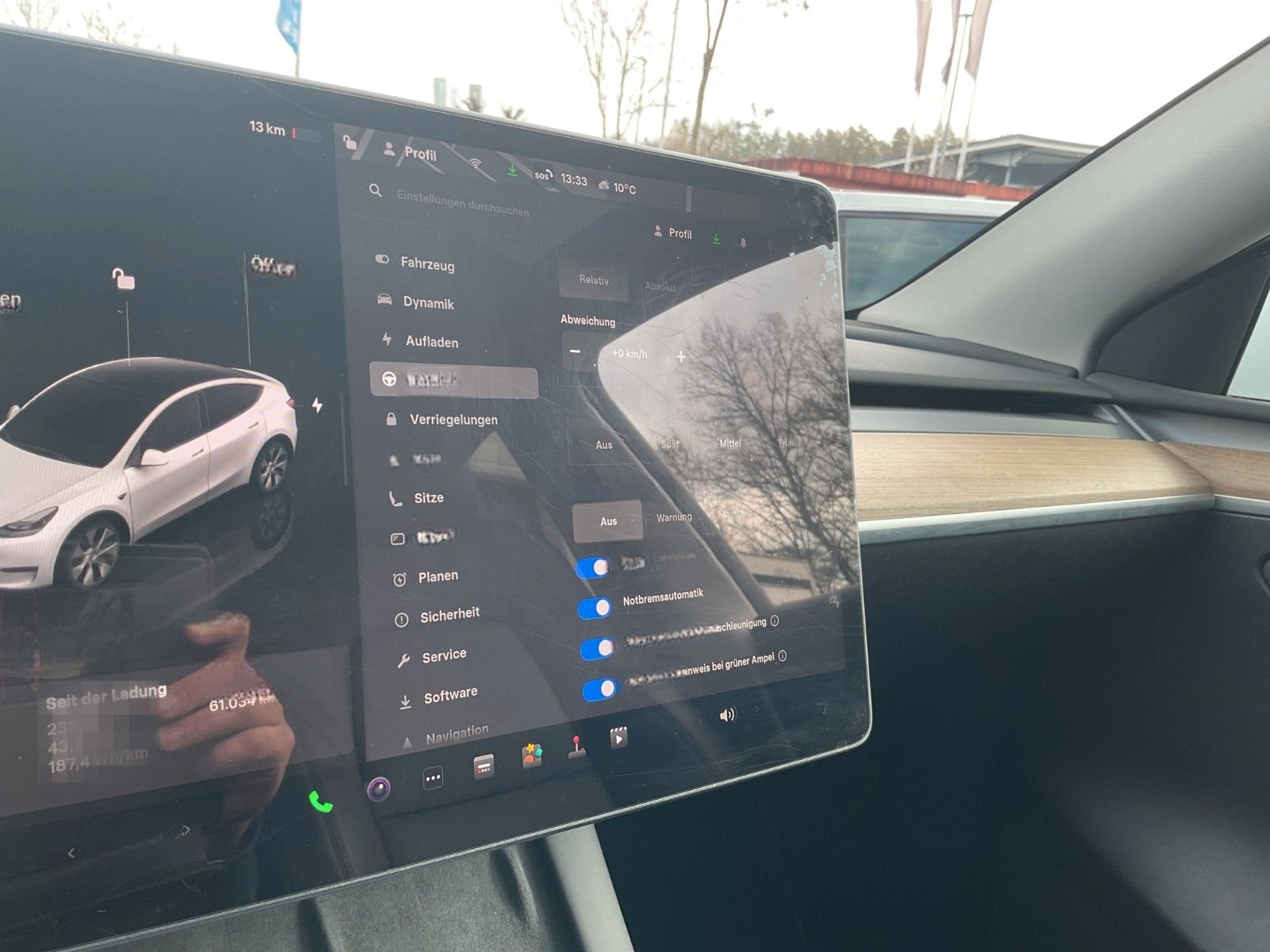 Tesla Model Y RWD PANO Kamera Navi Leder 1.Hand foto 20