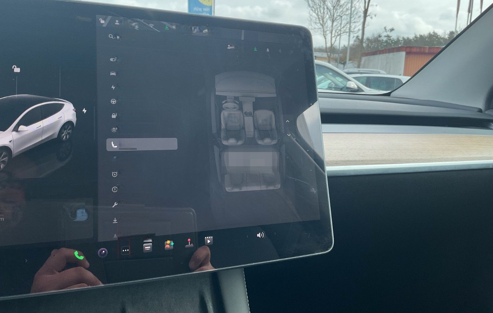 Tesla Model Y RWD PANO Kamera Navi Leder 1.Hand foto 22