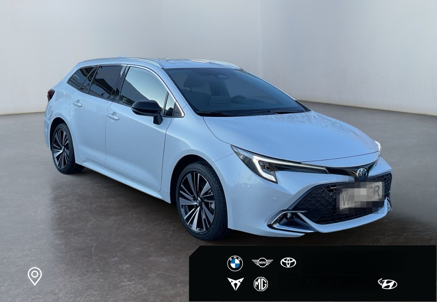Toyota Corolla Hybrid TS 2,0 l, 196 PS CVT Platinum Wei foto 3