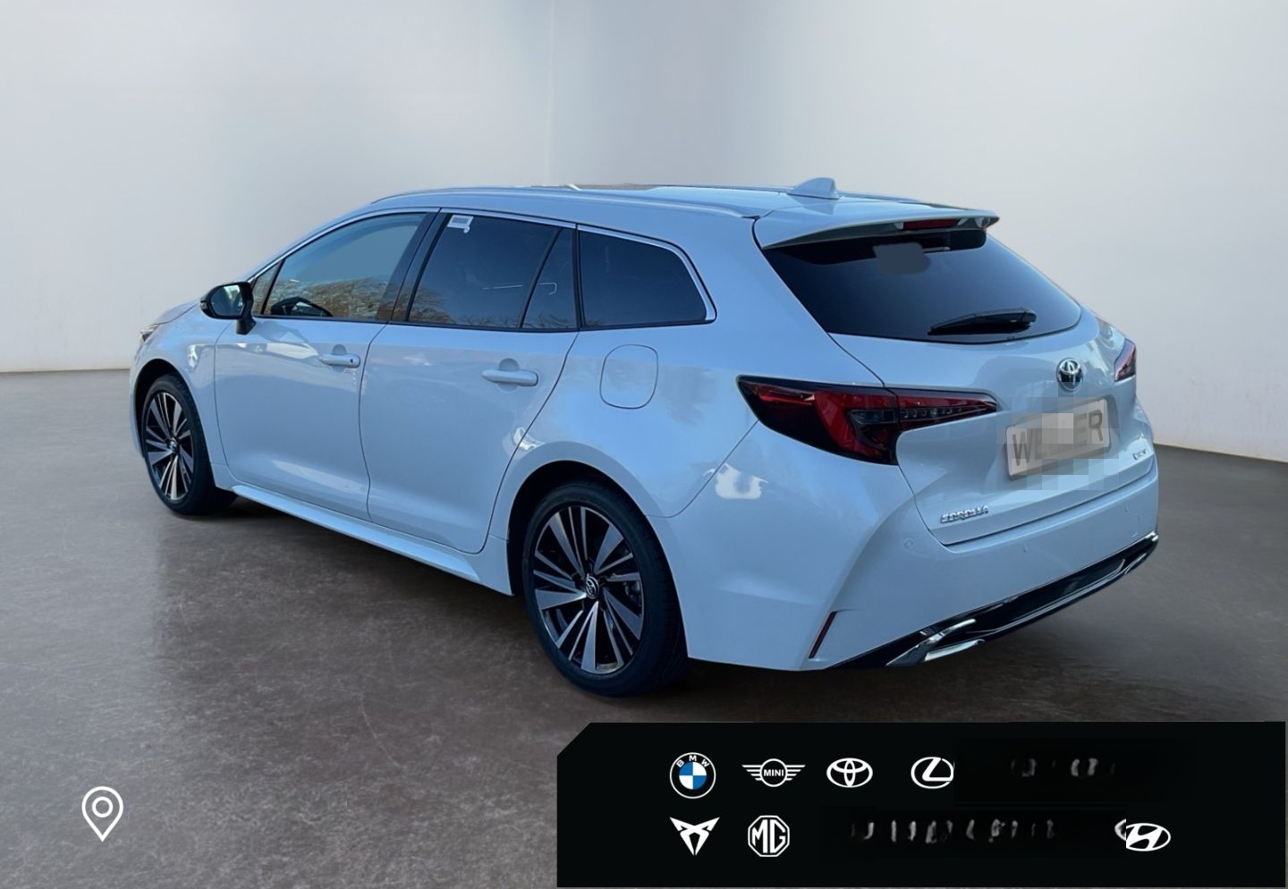 Toyota Corolla Hybrid TS 2,0 l, 196 PS CVT Platinum Wei foto 6